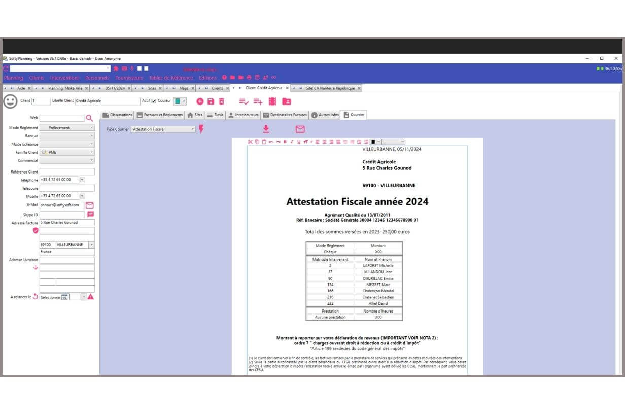 Tax Certificates