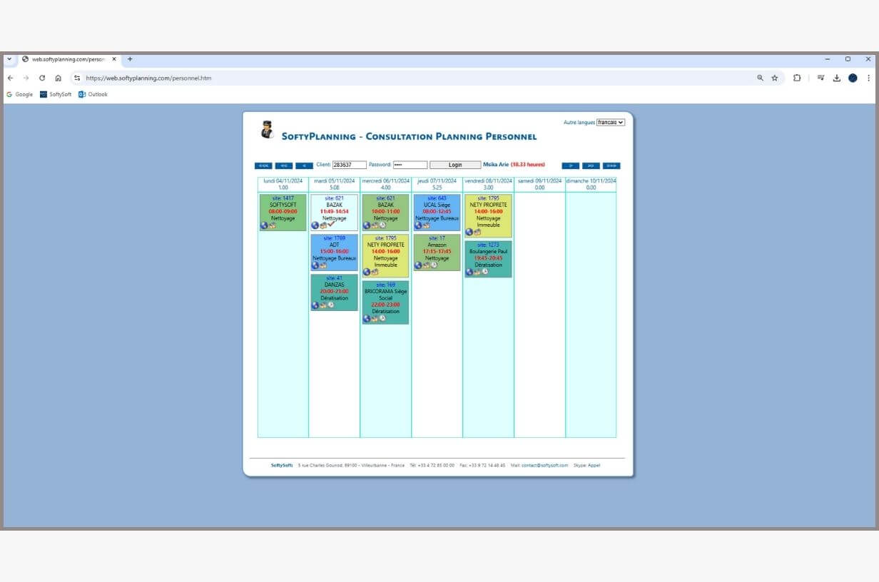 Online Scheduling Consultation